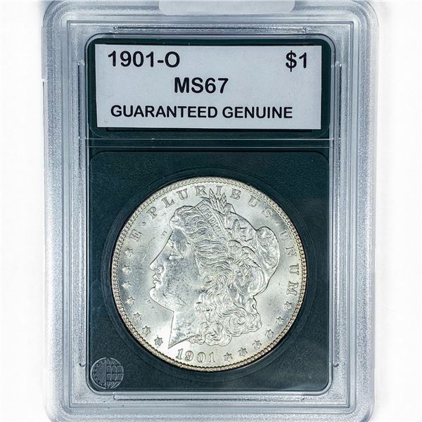 1901-O Morgan Silver Dollar GG MS67