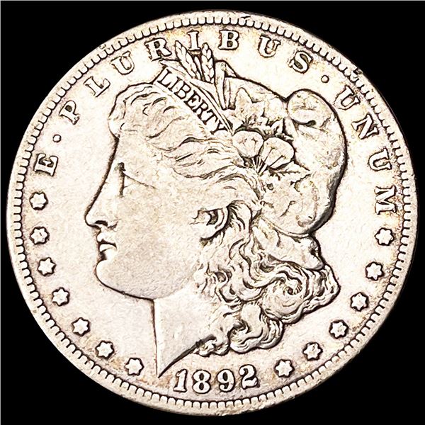 1892-CC Morgan Silver Dollar NICELY CIRCULATED