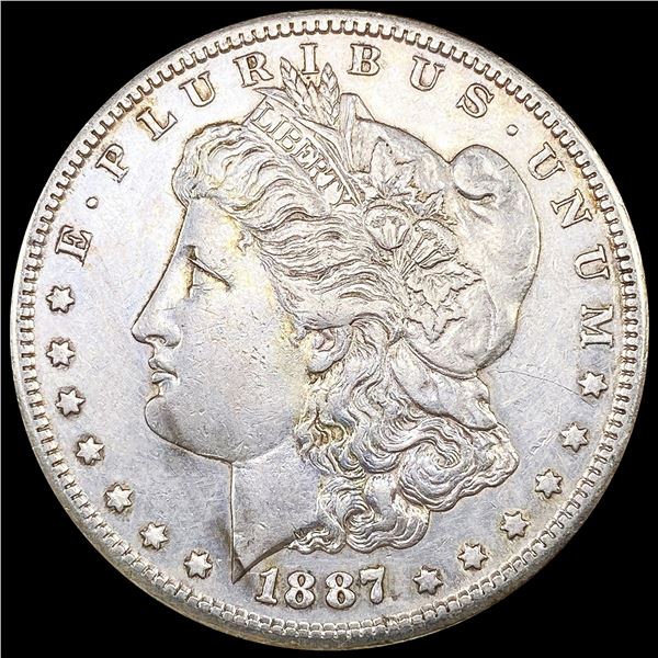 1887-S Morgan Silver Dollar CLOSELY UNCIRCULATED