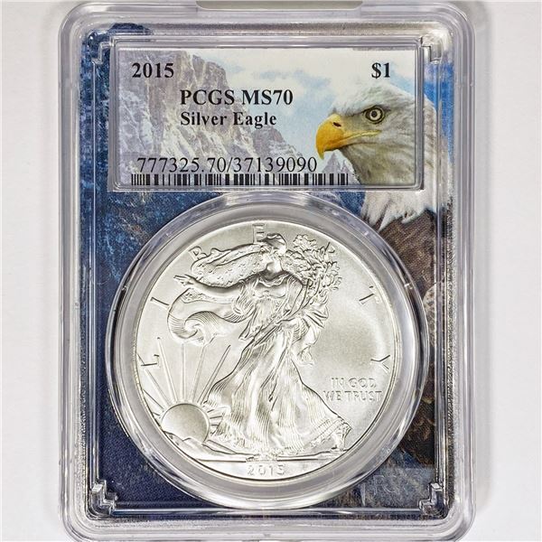 2015 American Silver Eagle PCGS MS70