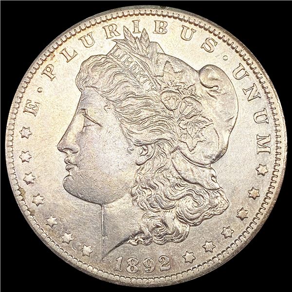 1892-CC Morgan Silver Dollar CLOSELY UNCIRCULATED