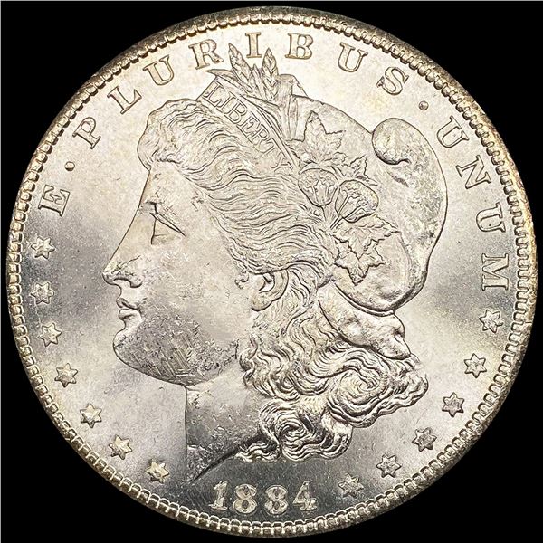 1884-CC Morgan Silver Dollar UNCIRCULATED
