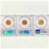 Image 2 : 1941-1954 Set (3) Wheat Cent PCGS MS66 RD