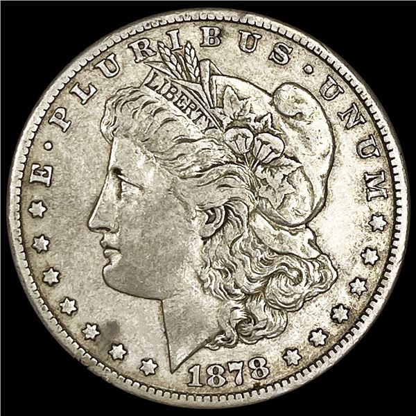 1878-CC Morgan Silver Dollar LIGHTLY CIRCULATED