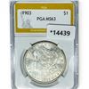 Image 1 : 1903 Morgan Silver Dollar PGA MS63