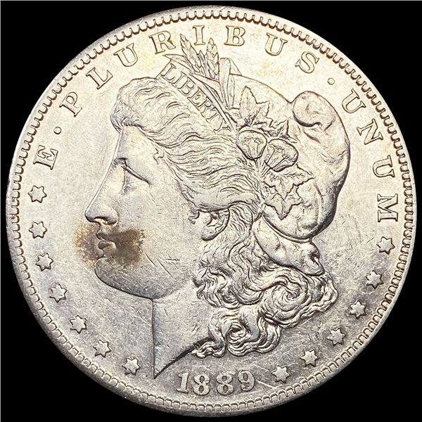 1889-S Morgan Silver Dollar CLOSELY UNCIRCULATED