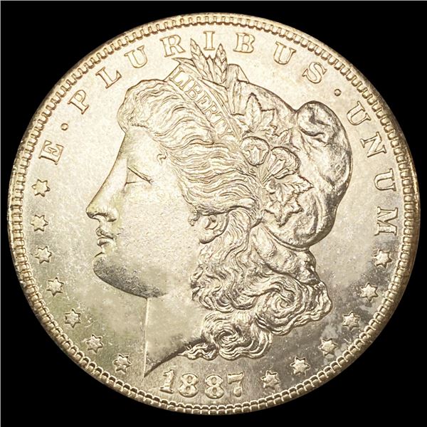 1887-S Morgan Silver Dollar UNCIRCULATED