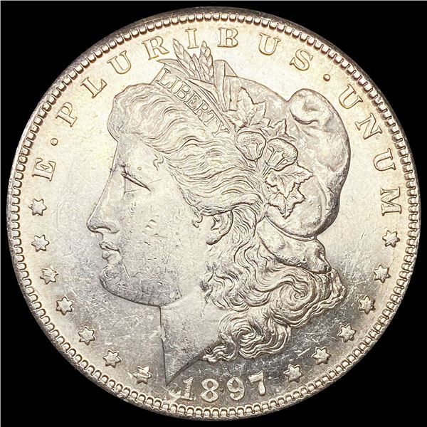 1897-S Morgan Silver Dollar UNCIRCULATED