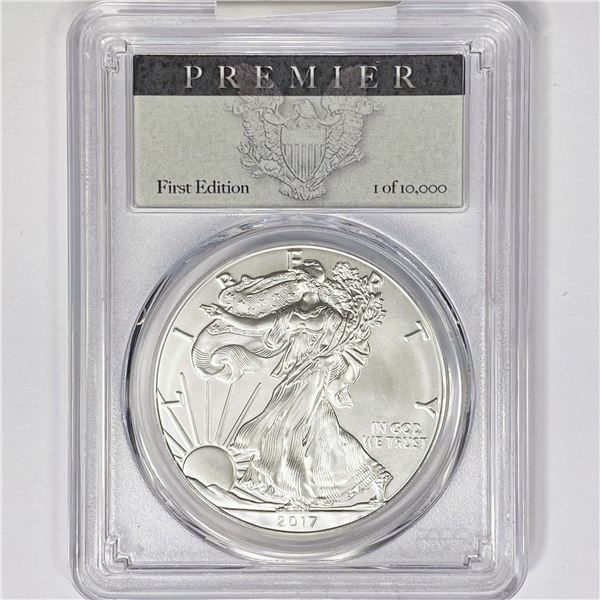 2017 American Silver Eagle PCGS MS70 Premier