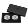 Image 1 : 2021 American Silver Eagle Rev PR 2 Coin Set
