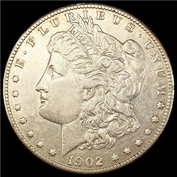 1902-S Morgan Silver Dollar NEARLY UNCIRCULATED