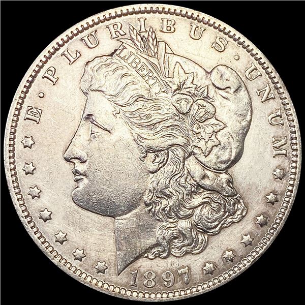 1897-O Morgan Silver Dollar CLOSELY UNCIRCULATED