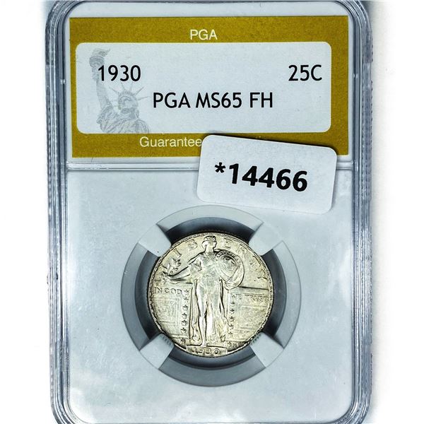 1930 Standing Liberty Quarter PGA MS65 FH