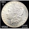 Image 1 : 1884-S Morgan Silver Dollar UNCIRCULATED