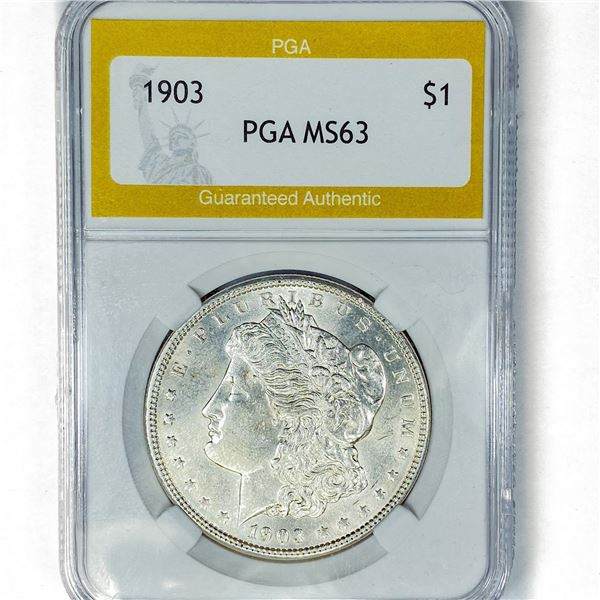 1903 Morgan Silver Dollar PGA MS63