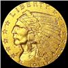 Image 1 : 1913 $2.50 Gold Quarter Eagle UNCIRCULATED