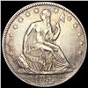 Image 1 : 1853 Arws & Rays Seated Liberty Half LIGHT CIRC