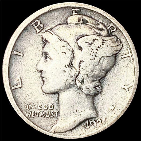 1921 Mercury Dime NICELY CIRCULATED