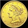 Image 1 : 1903-S $5 Gold Half Eagle UNCIRCULATED