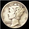 Image 1 : 1921-D Mercury Dime NICELY CIRCULATED