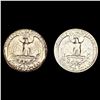 Image 2 : (2) Wash Quarters (1935-S, 1936-S) UNCIRCULATED