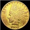 Image 1 : 1908-D $10 Gold Eagle LIGHTLY CIRCULATED