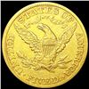 Image 2 : 1881 $5 Gold Half Eagle ABOUT UNCIRCULATED