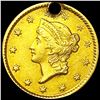Image 1 : 1851 Rare Gold Dollar LIGHTLY CIRCULATED