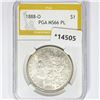 Image 1 : 1888-O Morgan Silver Dollar PGA MS66 PL