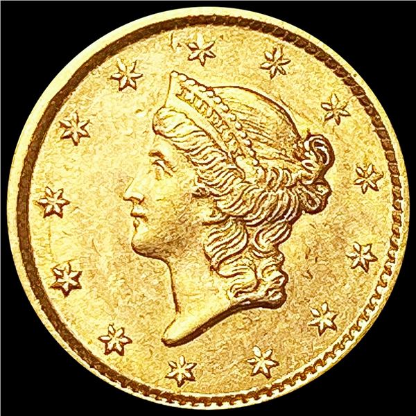 1854 Rare Gold Dollar UNCIRCULATED