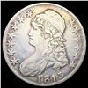 Image 1 : 1813 Capped Bust Half Dollar NEARLY UNCIRCULATED