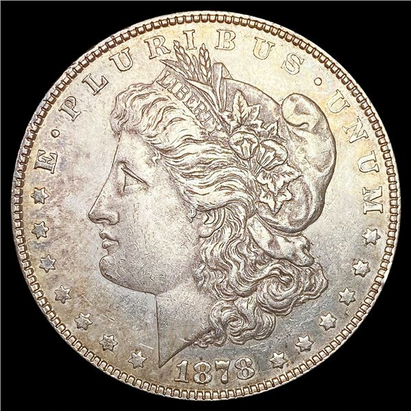 1878 8TF Morgan Silver Dollar CLOSELY UNC