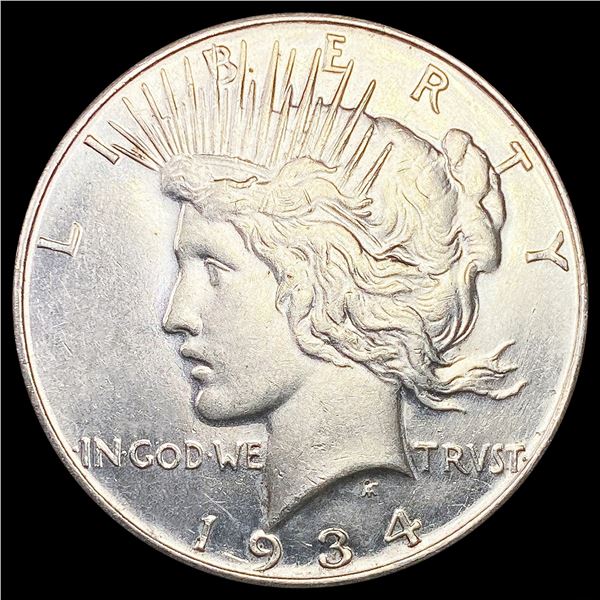 1934-D Silver Peace Dollar UNCIRCULATED