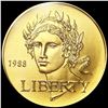Image 1 : 1988-W .25oz Gold Commem. $5 CHOICE BU