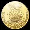 Image 2 : 1988-W .25oz Gold Commem. $5 CHOICE BU