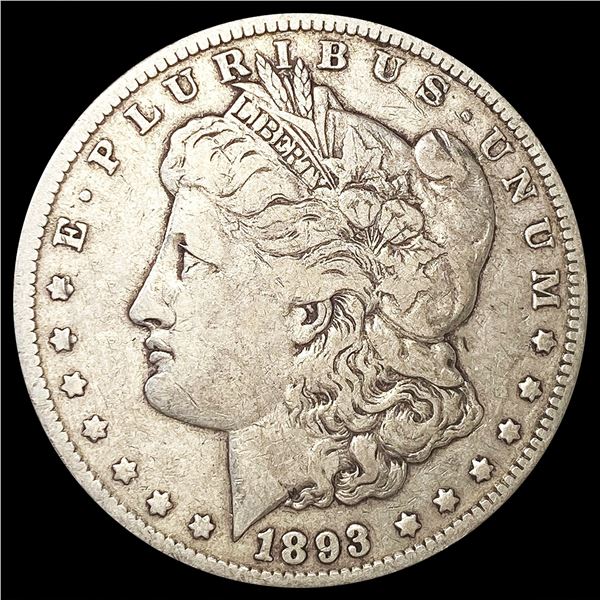 1893 Morgan Silver Dollar NICELY CIRCULATED