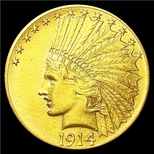 1914 $10 Gold Eagle UNCIRCULATED