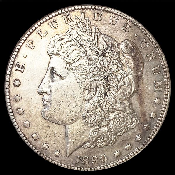 1890-CC Morgan Silver Dollar CLOSELY UNCIRCULATED