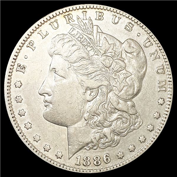 1886-S Morgan Silver Dollar CLOSELY UNCIRCULATED
