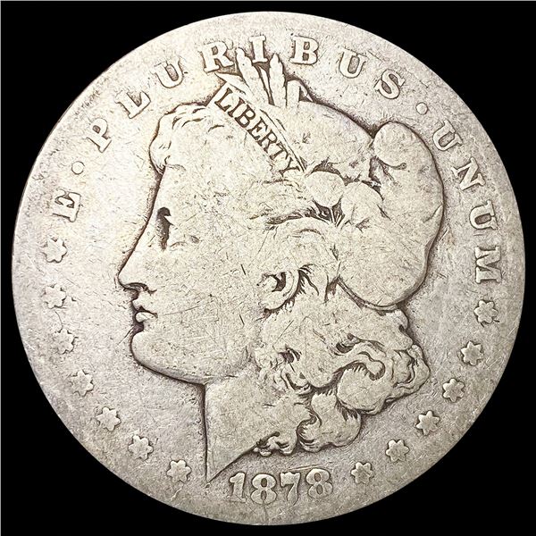 1878-CC Morgan Silver Dollar NICELY CIRCULATED