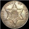 Image 1 : 1862 Silver Three Cent UNCIRCULATED