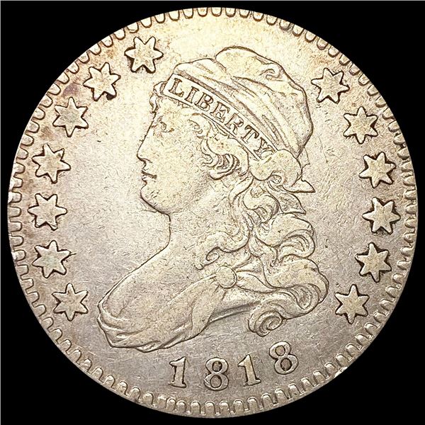 1818 Capped Bust Quarter LIGHTLY CIRCULATED