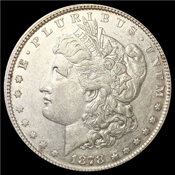 1878 7TF Morgan Silver Dollar CLOSELY UNC