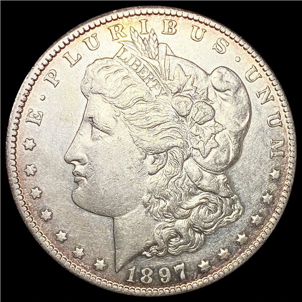 1897-S Morgan Silver Dollar CLOSELY UNCIRCULATED