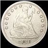 Image 1 : 1876-S Seated Liberty Quarter NICELY CIRCULATED