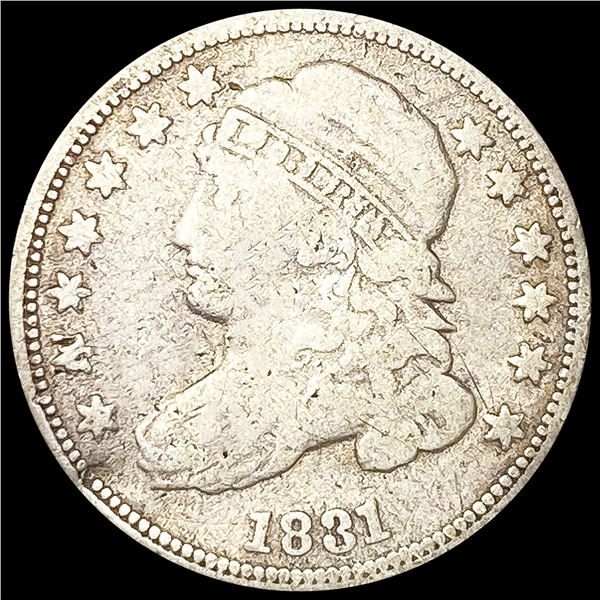 1831 Capped Bust Dime NICELY CIRCULATED