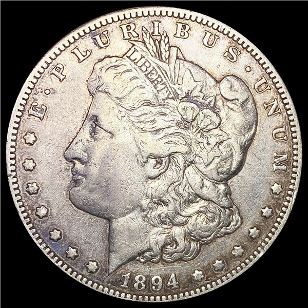 1894-S Morgan Silver Dollar ABOUT UNCIRCULATED