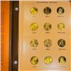 Image 1 : 2000-2007 Sacagawea Gold Dollar Book (32 Coins)