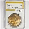 Image 1 : 1882-O Morgan Silver Dollar PGA MS66