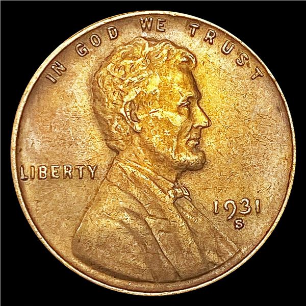 1931-S Wheat Cent UNCIRCULATED